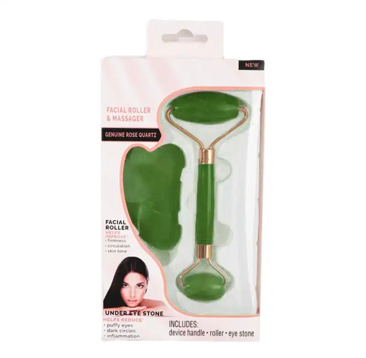 Kit Rodillo Facial Jade Guasha Lifting