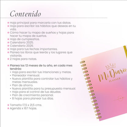 Mi Diario Planner